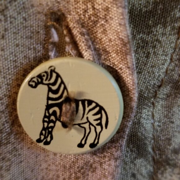 Women's maxi dress with African motif - Picture 6 of 7